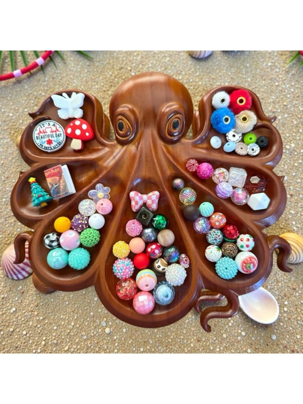 Lot Of 55+ Beads, Focals, & Spacers For Beadable Pens Etc.  #13